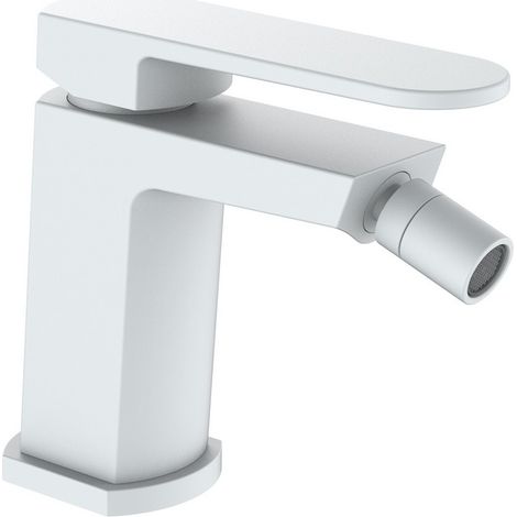Miscelatore bidet bianco con piletta click clack - serie Venere (1/2)