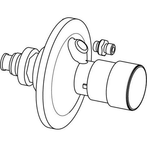 Uponor Combi Port Gen Diffür Druck Regler DN15, 100-400mbar, 1116229