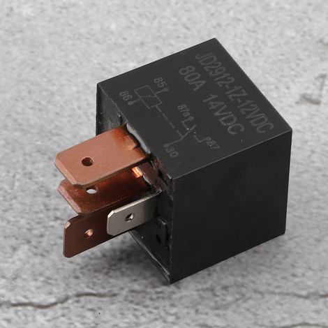 Relais 12V 80A 5 broches pour chargeur séparateur double batterie, camion, van, bateau, voiture, véhicule utilitaire, commutation automatique (1/5)