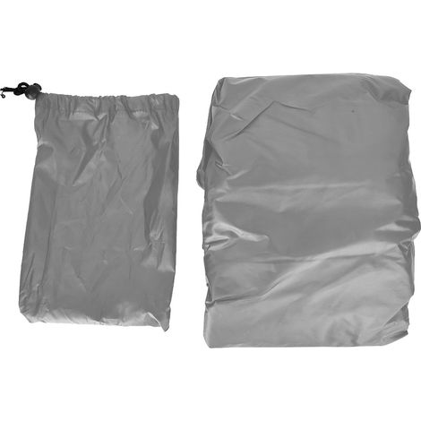 Housse imperméable grise pour balancelle de jardin, hamac d'extérieur, hamac de cour, hamac anti-poussière (1/5)