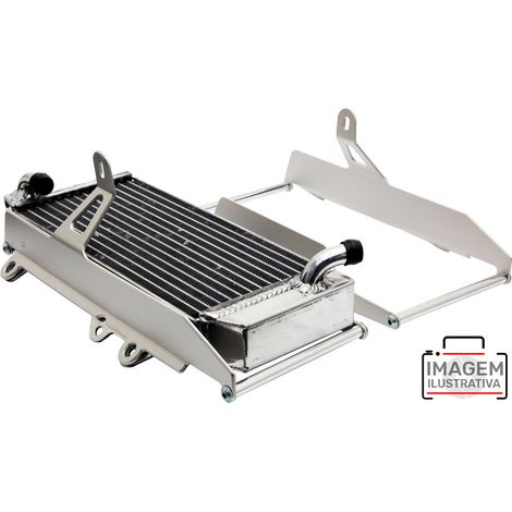 CROSSPRO (2024) PROTEZIONI RADIATORE IN ALLUMINIO MODELLO LEGGERO (PER MOTO CON VENTOLA) KTM EXC/EXCF/SX/SXF 23-, GASGAS MC/EC/EX 24-, HUSQVARNA TC/TE/FC/TX/FX 24- COLORE ARGENTO