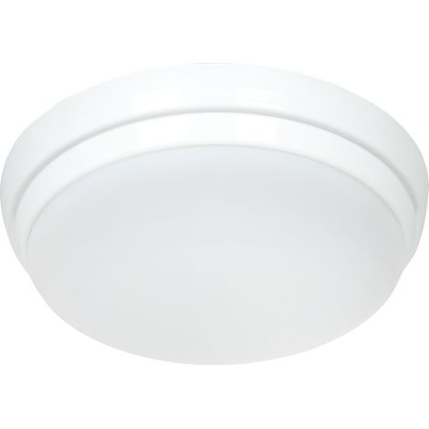 Casafan – Kit d'éclairage EP-LED 2762 pour ventilateurs de plafond – Ampoule LED 18W 3000K – Verre blanc opale – Installation rapide