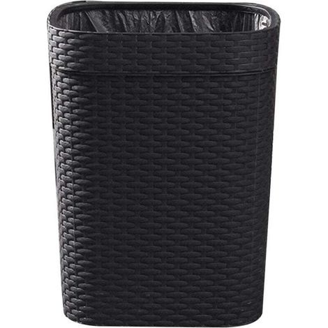 Abfalleimer aus Rattan für Büro, Küche, Toilettenpapierkorb, Haushalt (1/5)