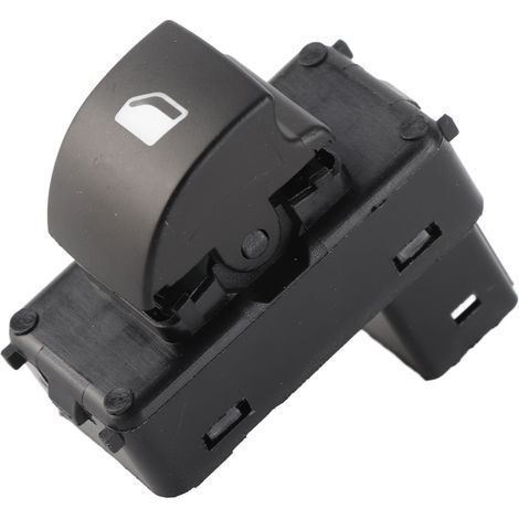 6554.QL, bouton de lève-vitre électrique avant gauche et droit, résistant aux rayures, noir, pour voiture (1/5)