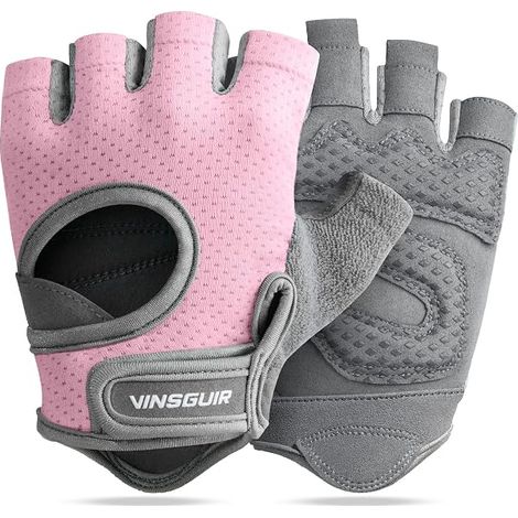 Gants D Entrainement - Paume En Gel De Silice Et Rembourrage SBR - Pour Musculation Cyclisme Et Fitness - Taille Unique (1/5)