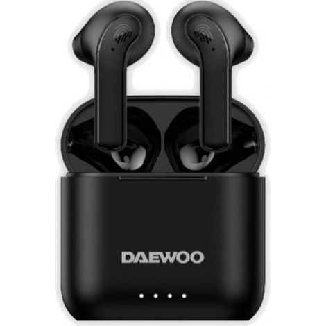 Auricolare Bluetooth daewoo dw2020 con custodia per il trasporto de ricarica/ autonomia 5h/nero