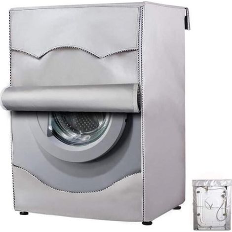 Housse pour lave-linge – Housse anti-poussière et imperméable pour lave-linge et sèche-linge – 85 x 60 x 65 cm (1/4)