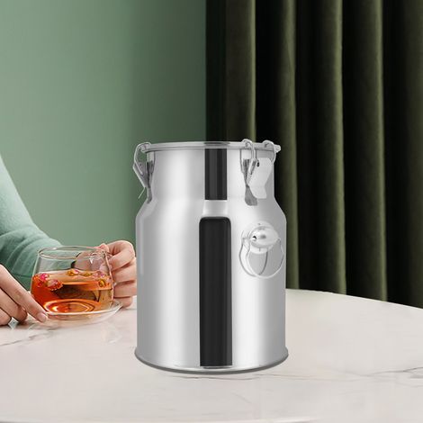 Caraffa latte acciaio inossidabile 201, secchio sigillato 5L per casa, ristorante NUOVO (1/5)