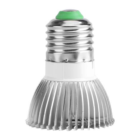 Akozon Spectre Complet 85-265V 18W 18 LED Lampe de Culture Ampoule de Jardinage de Semis de Serre, Lumière de Croissance de Plantes Hydroponiques pour la Plantation de Fleurs en (1/5)