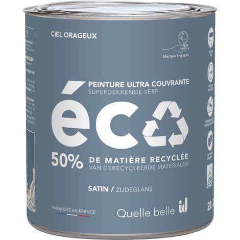 PEINTURE ECO SATIN CIEL ORAGEUX 2L - ID PARIS