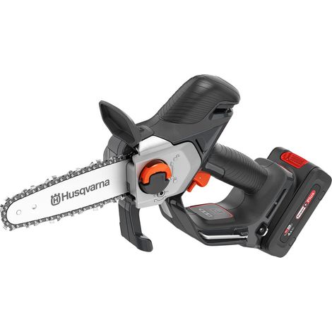 Husqvarna Aspire P8X-P4A - Potatore A Batteria barra 15 cm Serbatoio dell'olio integrato - Batteria e Caricabatterie inclusi