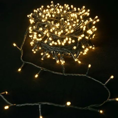 Guirlande lumineuse plate à piles 4AA, 0,3 m + 25 m, idéale pour décorer des événements et créer des ambiances chaleureuses.