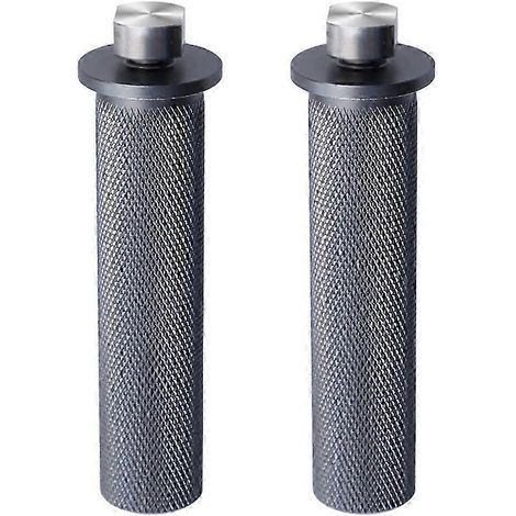 Rail de guidage en alliage d'aluminium pour établi, butée de frein à cheville, étau de table de travail pour le travail du bois, trou de 20 mm, bloc de fin de course. (1/5)