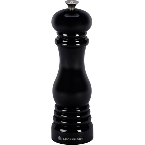 Le Creuset Klassische Salzmühle 21 cm schwarz