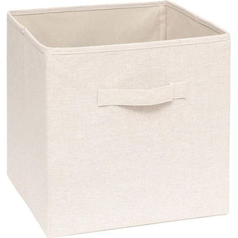 Boîte de Rangement en Tissu "Tidy" 31cm Beige