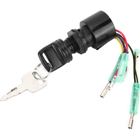 Interrupteur à clé pour boîtier de commande à distance Mercury 87-17009A (1/5)