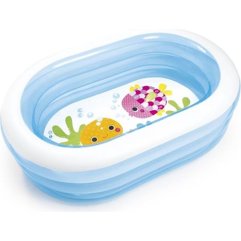 Piscine pour Enfants Intex Bleu Marine 163 x 46 x 107 cm (1/2)