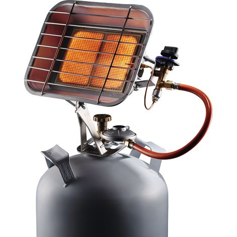 Gasheizstrahler für Propan- und Butanflaschen 4,5 kW Heizleistung (1/3)