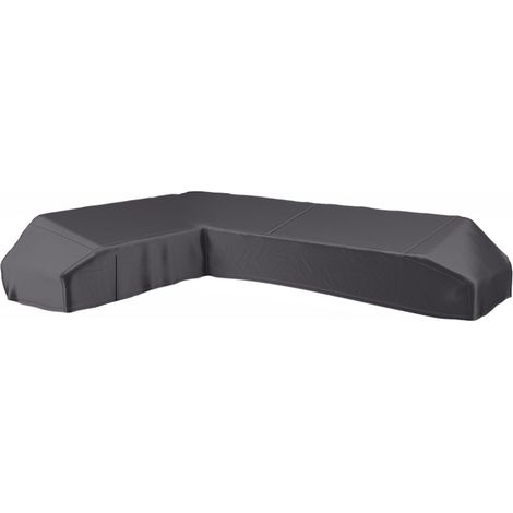 Telo di copertura per giardino angolare 7887 300x375x70 AeroCover grigio Homms (1/5)