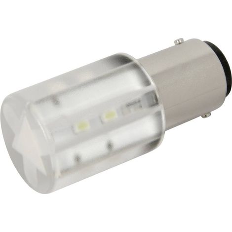 CML Innovative Technologies 1856123W Voyant de signalisation LED blanc froid BA15d 230 V/AC 380 mcd