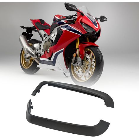 Luftansaugschlauch-Stoßdämpferabdeckung für HONDA CBR1000RR CBR1000 RR Motorrad 2008-2011, schwarz (Paar) (1/5)
