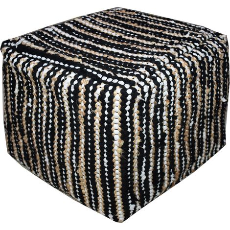 Signes Grimalt Puff Textil Hogar  Puff Puffs Marrón 50x50x1cm 37172