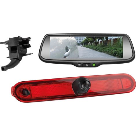Kit 2 Moniteur 7.2p et Camera de recul compatible avec Mercedes Citan Renault Kangoo