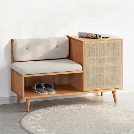 FOREHILL 4x Pieds Meubles en Bois 5cm Pieds pour Table Lit Armoire avec Plaques de Montage et Vis (1/4)