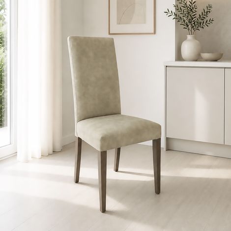 SEDIA MOD. DENVER IN TESSUTO VINTAGE BEIGE (1/5)