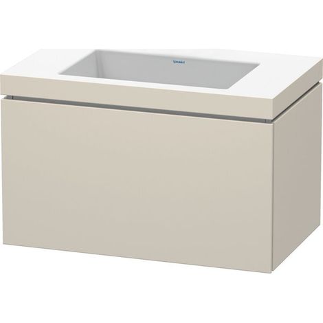 Duravit L-Cube c-bonded Ensemble suspendu, 1 tiroir, sans (1/2)