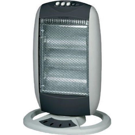 STUFA ELETTRICA ASCILLANTE ALOGENA 3 POTENZE 400 - 800 - 1200 W CON SICUREZZA (1/2)