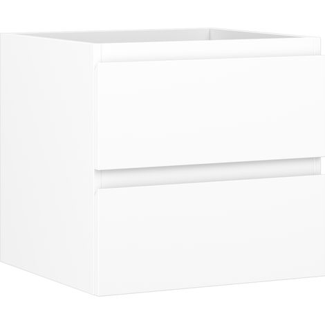 Mexen Orio Badezimmerunterschrank 50 cm, 2 Schubladen, weiß matt - 91A10-05047-2-BFF01 (1/5)