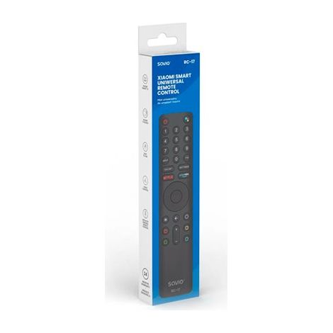 Savio SAVPILOTRC17 XIAOMI mando a distancia IR/Bluetooth TV Botones