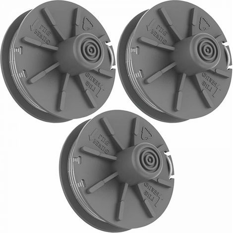 Bobine di filo da taglio, 3 bobine di filo per tagliaerba Turbo 5307-20, bobine di ricambio da 6 m per tagliaerba Gardena (1/5)