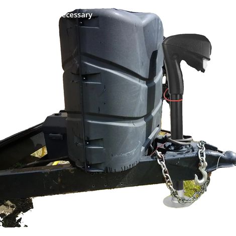 Support de pied électrique, phare LED, alimentation 12V DC, Noir (1/5)