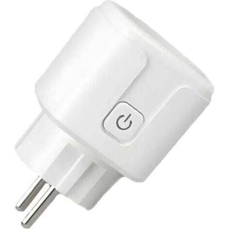 Prise Connectée WiFi, 16A 3680W Prise Intelligente EIGHTREE, Compatible avec Alexa, Google Home, SmartThings, Suivi de la Consommation d'énergie, Wi-Fi 2,4 GHz Requis