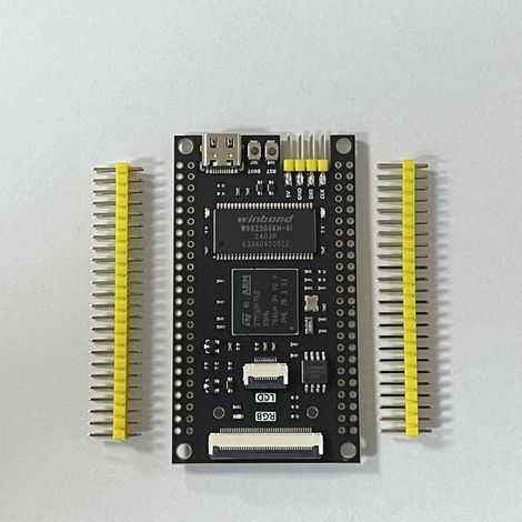 La carte de développement STM32H750XBH6 est une carte de système d'acquisition visuelle qui remplace la STM32H743 407. (1/2)