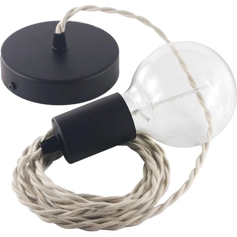 Lampada a sospensione Creative-cables tc43 porcellana 1m 53W CE (1/3)