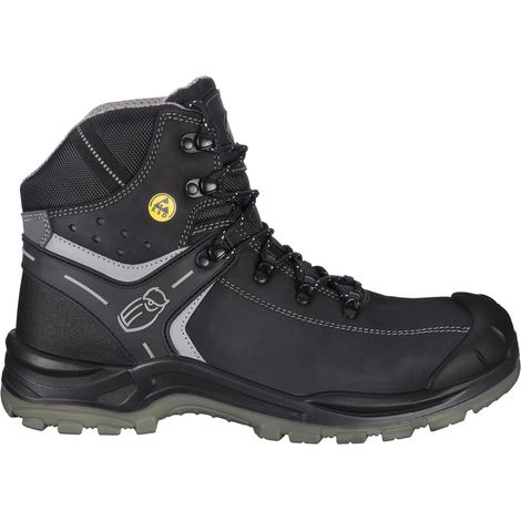 Leibwächter Sicherheitsstiefel München L6122 S3 ESD Gr. 47 schwarz (1/2)