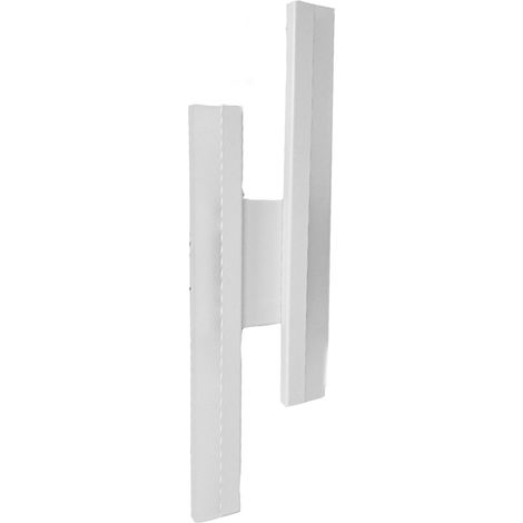 Applique a parete moderno a 10 watt lampada da muro lumetto abat jour bianca luce calda 3000k (1/5)
