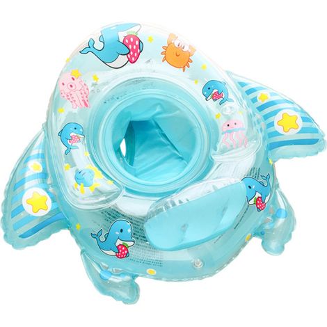Bouée de natation pour bébé, siège flottant sécurisé pour nouveau-nés et nourrissons, anneau de bain ludique pour enfants. (1/5)