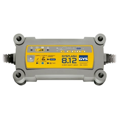 Cargador GYSFLASH 8.12A CARGADOR INVERTER GYSFLASH 8.12A 230V-12V - 130W