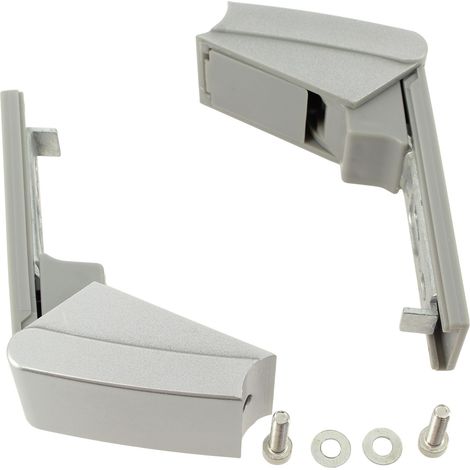 Kit di riparazione per maniglia grigia 9590180 per frigorifero liebherr