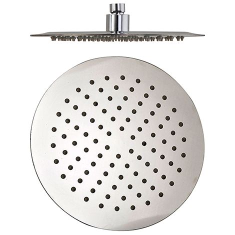 Edouard Rousseau - Tête de douche AKAMÉ - 1 JET - Inox