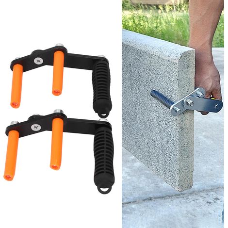 Outil de levage multifonctionnel portable en 2 pièces pour transporter des carreaux, du verre et du bois - Outils facilitant le travail (1/5)