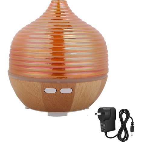Diffuseur d'air purificateur d'humidité ultra-silencieux pour bureau maison, prise AU, 100-240V, couleur foncée. (1/5)