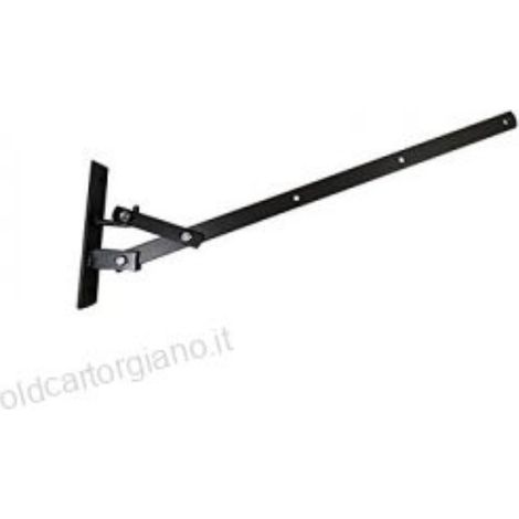 Ferro da balcone parete 60 cm stendibiancheria - artigianferro (1/2)
