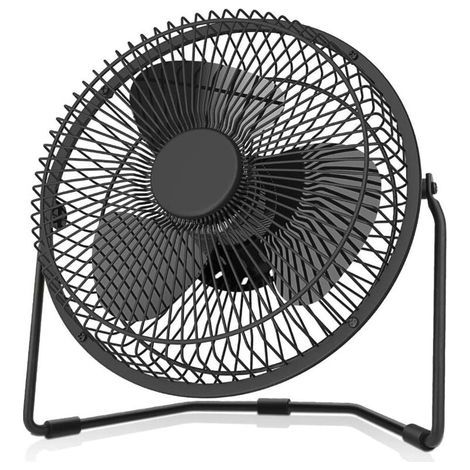 Batteriebetriebener Ventilator, 8-Zoll-USB-Tischventilator mit 5000 mAh Kapazität und Luftstrom (1/4)