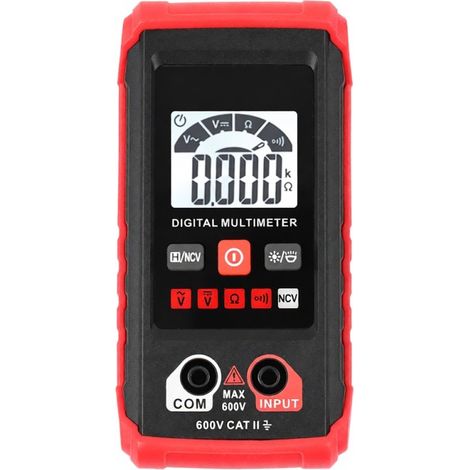 Manomètre différentiel AS511B – -206206kPa, double port, LCD, 12 unités – Idéal pour HVAC, test gaz/pression, industrie (1/5)