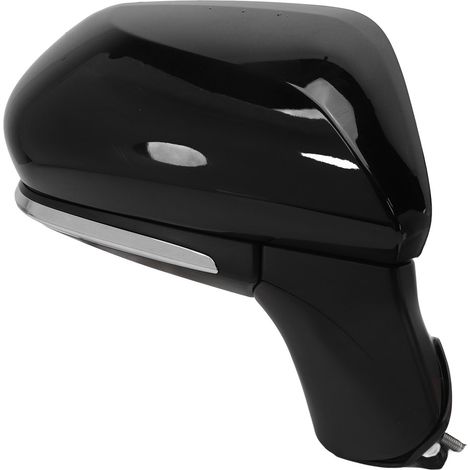Rétroviseur extérieur droit chauffant électrique noir brillant avec clignotant et surveillance des angles morts, compatible avec Camry XV70 2018-2022 (1/5)